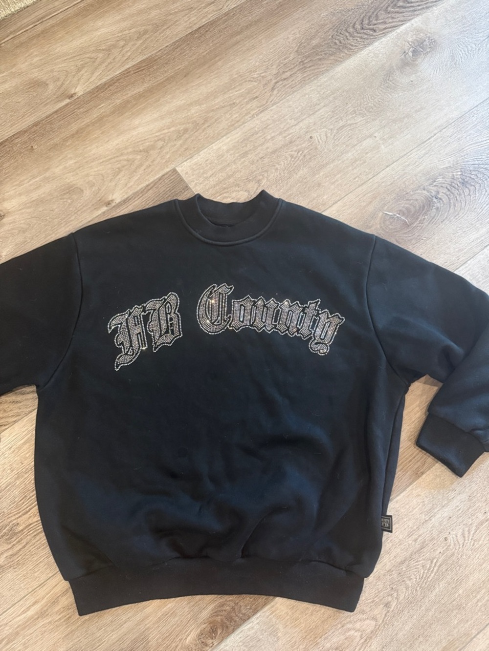 FB County Black Graphic Sweatshirt
